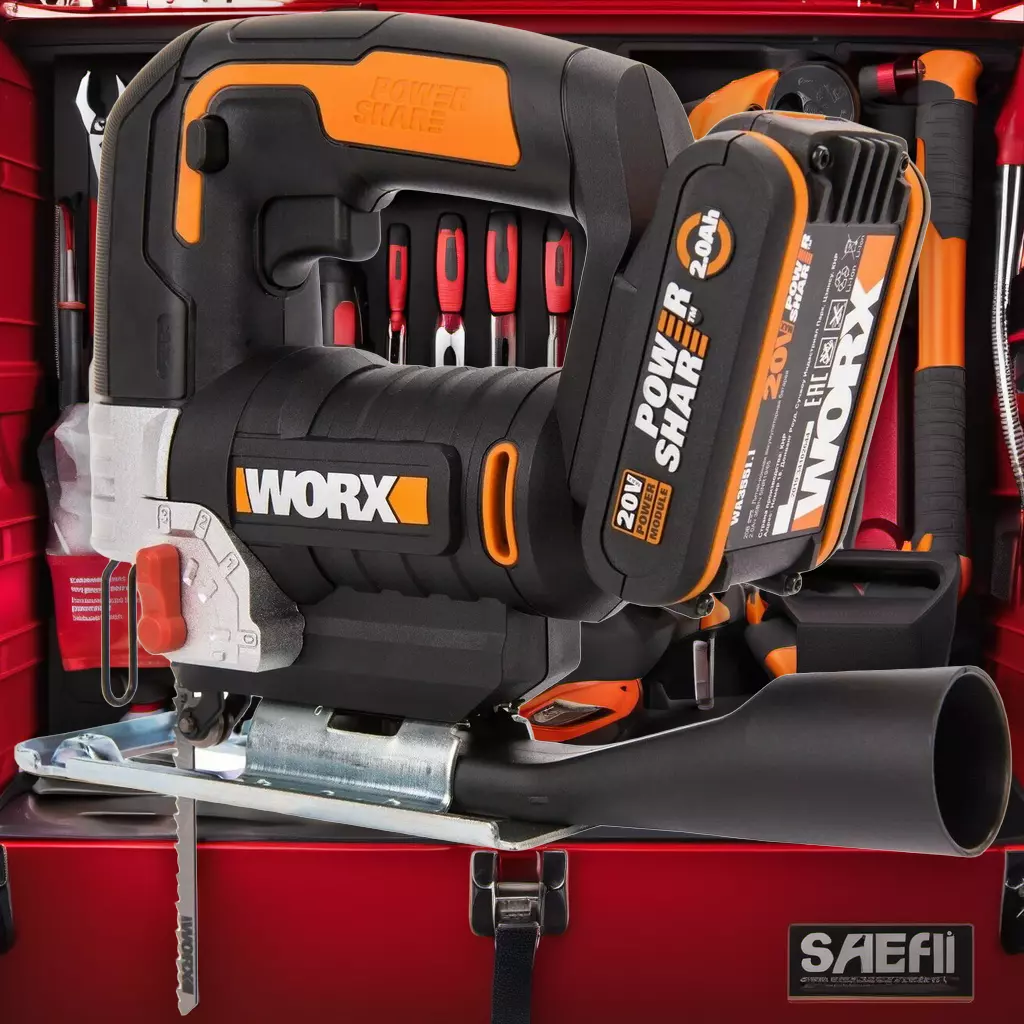 Лобзик аккумуляторный WORX WX543
