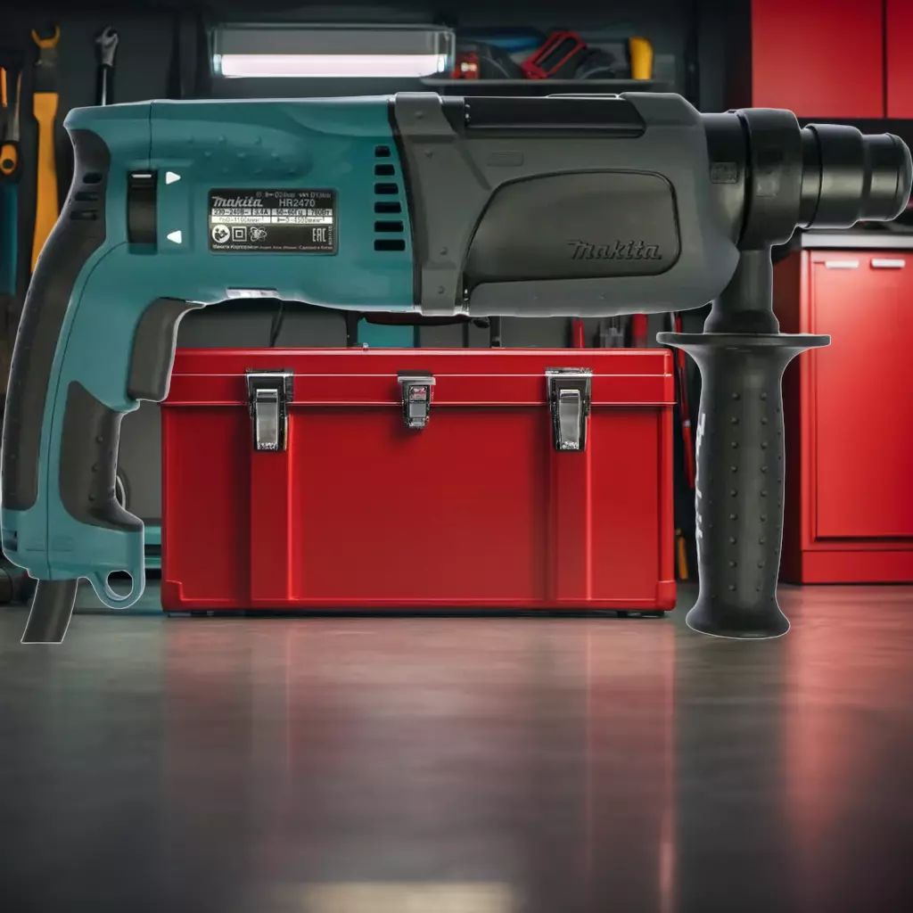 Перфоратор Makita HR2470 с мощностью 780 Вт