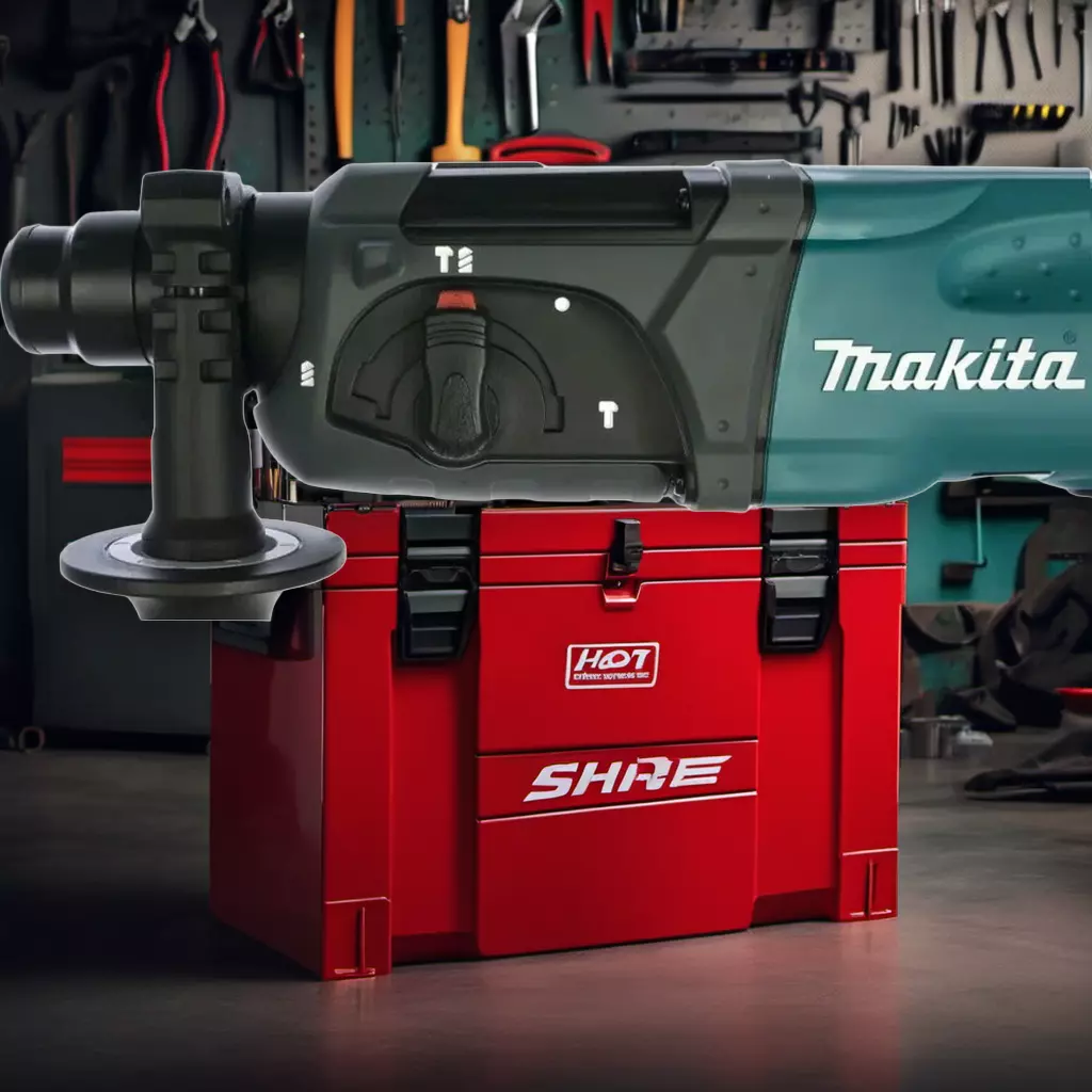 Перфоратор Makita HR2470 с мощностью 780 Вт