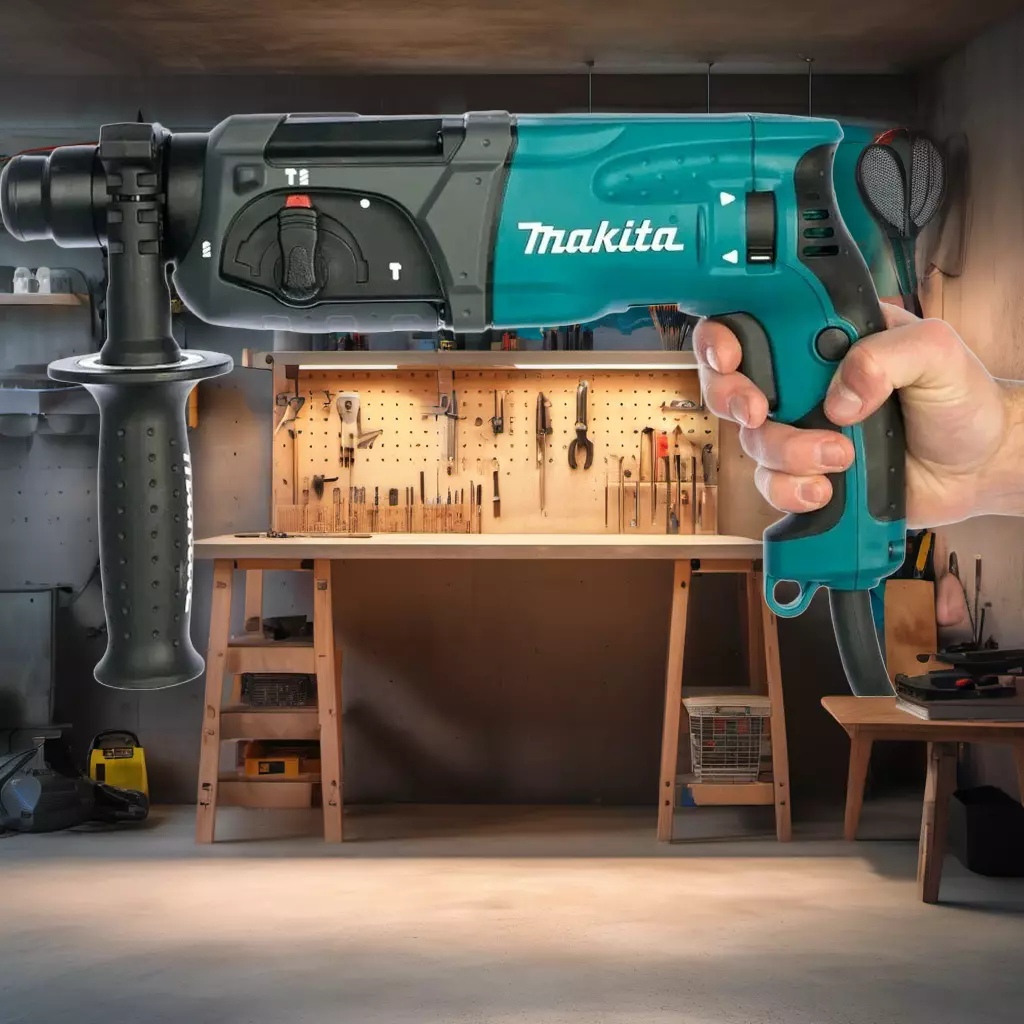 Перфоратор Makita HR2470 с мощностью 780 Вт
