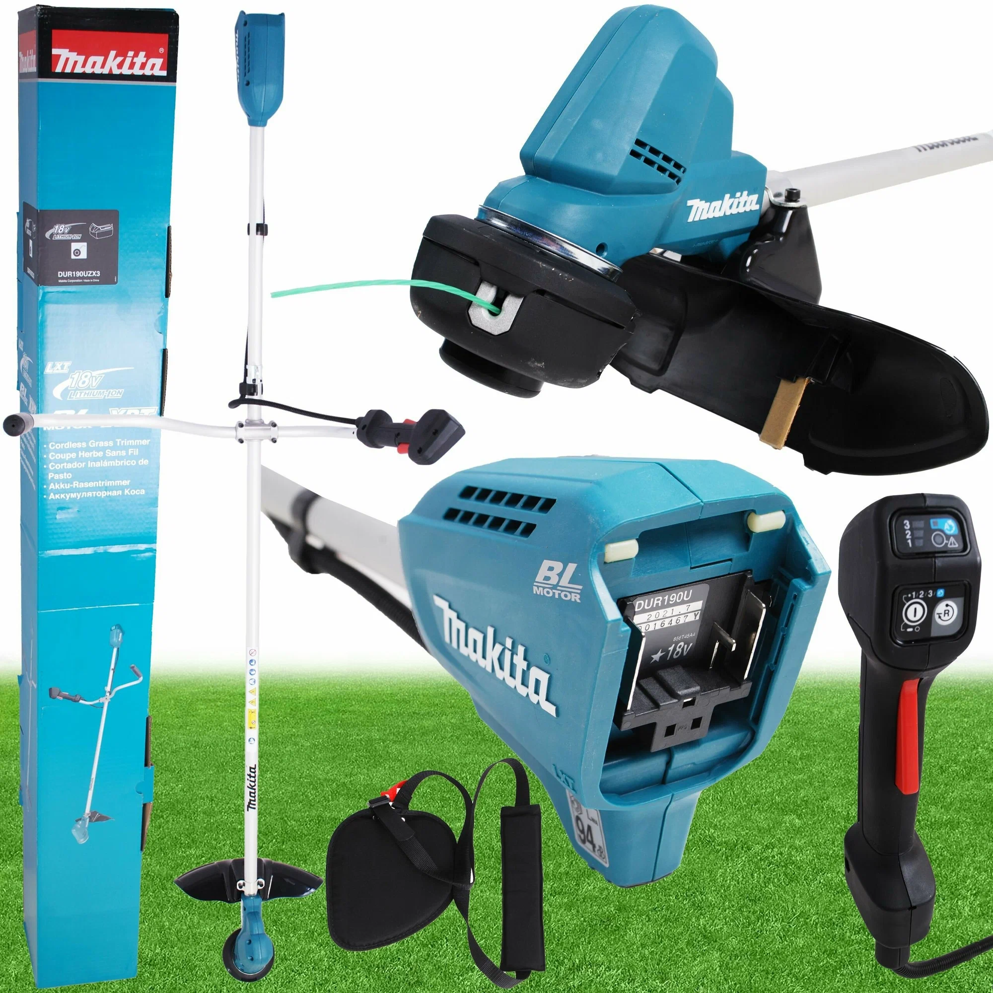 Триммер аккумуляторный садовый для травы MAKITA