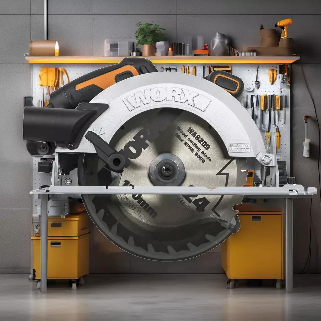 Циркулярная пила аккумуляторная бесщеточная WORX WX520
